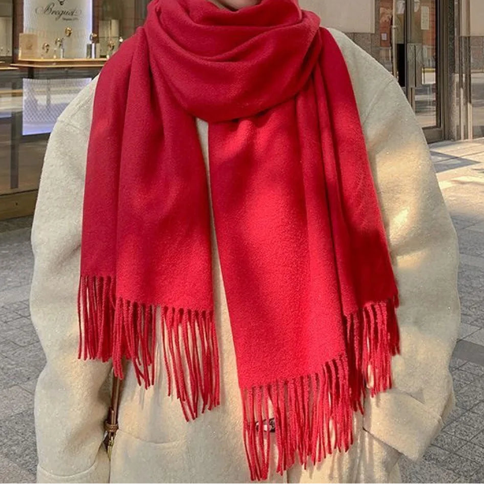 Women’s Soft Imitation Cashmere Winter Scarf – Warm & Stylish Shawl Wrap