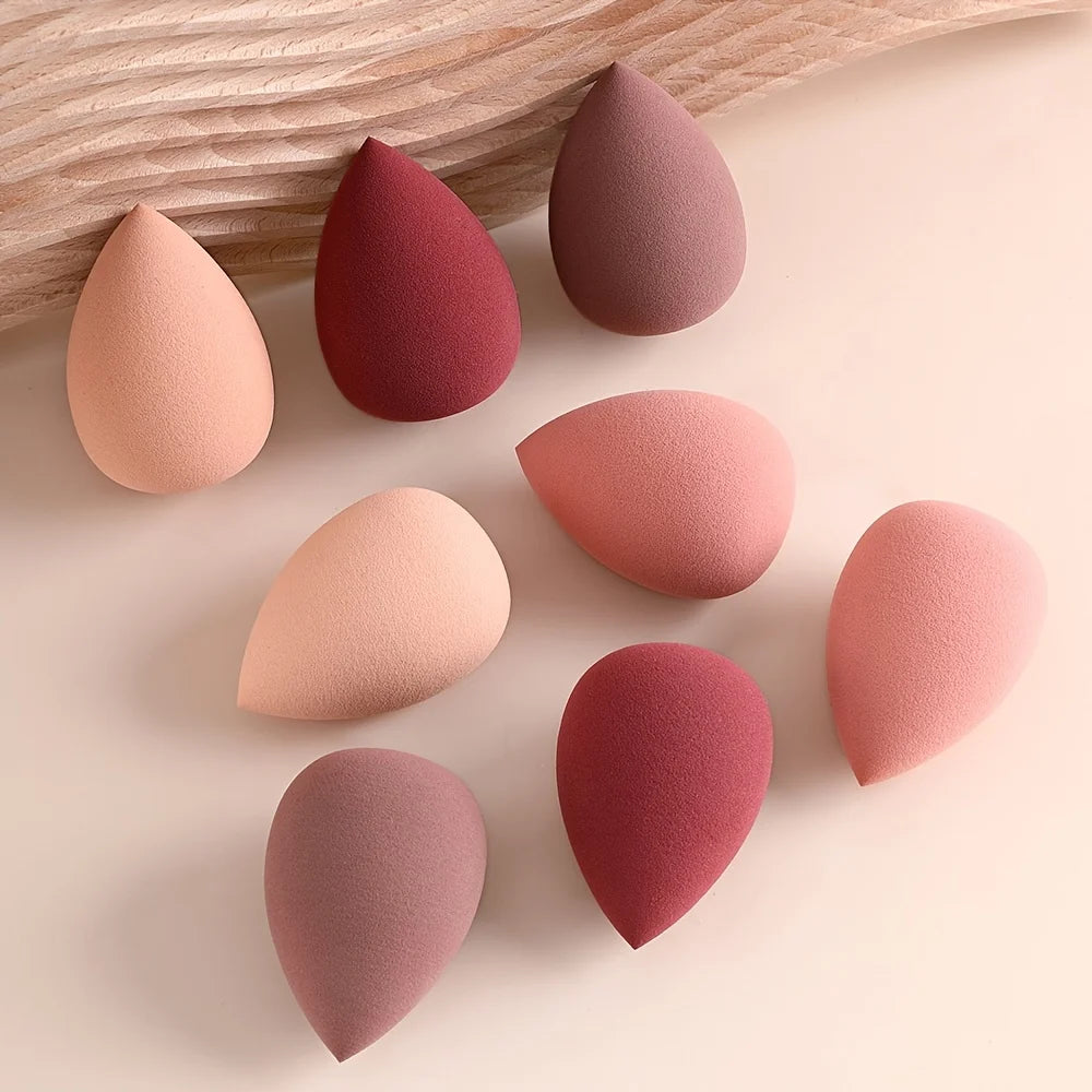 8-Piece Luxury Beauty Sponge Set – Flawless Makeup Application for Smooth, Even Skin
