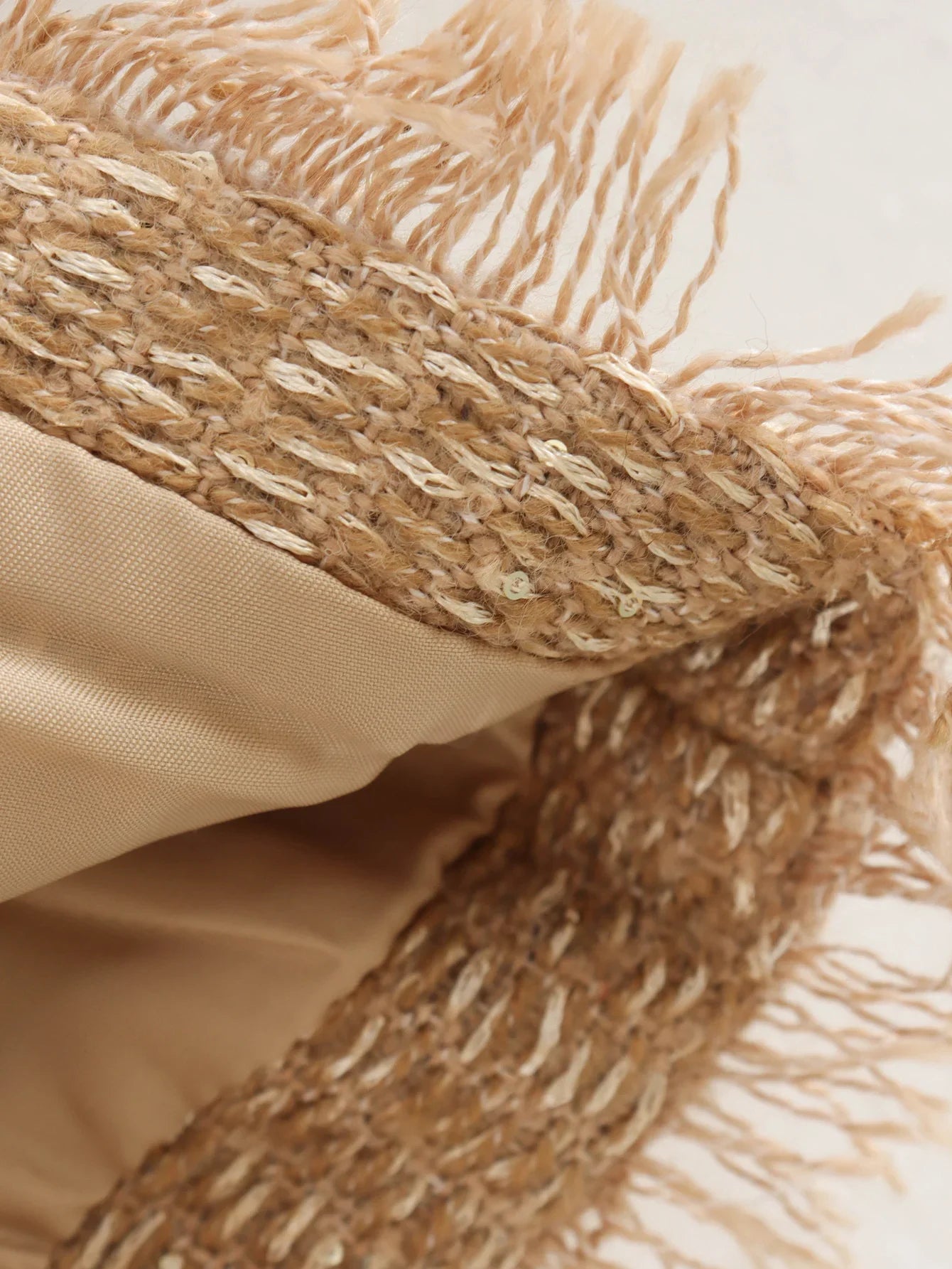 Women’s Tweed Wool-Blend Jacket with Front Buttons