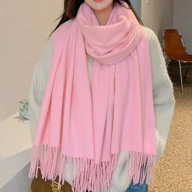 Women’s Soft Imitation Cashmere Winter Scarf – Warm & Stylish Shawl Wrap