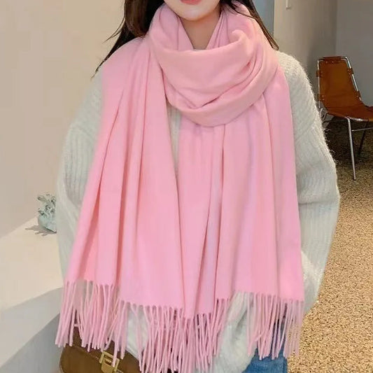Women’s Soft Imitation Cashmere Winter Scarf – Warm & Stylish Shawl Wrap