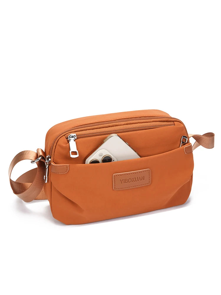 Women’s Casual Nylon Crossbody Bag – Lightweight, Everyday Shoulder Satchel