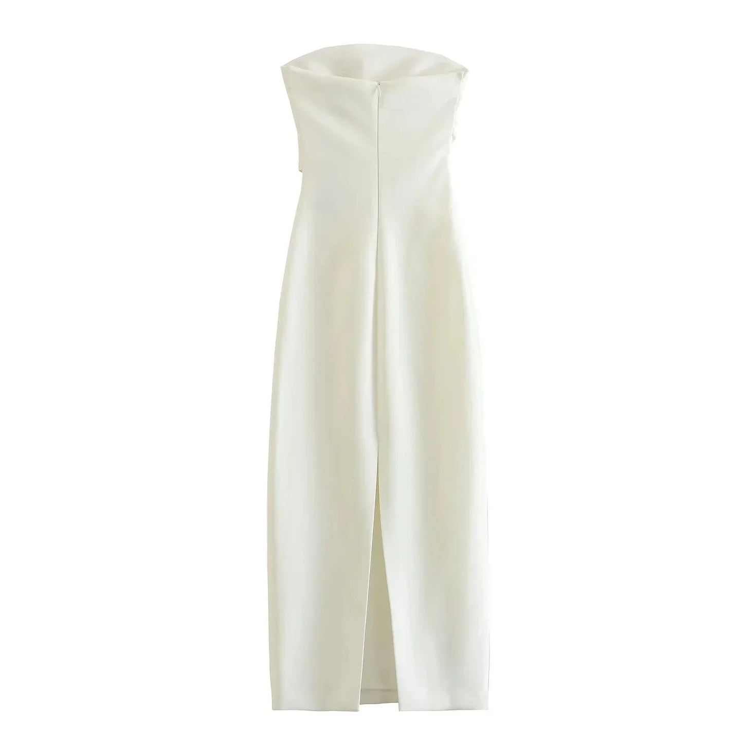 ASDS 2024 off shoulder black white long dress women bodycon beige midi dress woman summer backless sexy party dresses