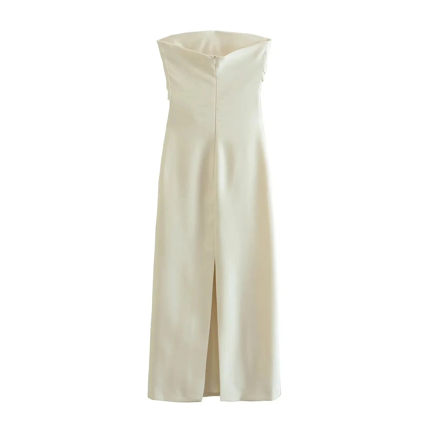 ASDS 2024 off shoulder black white long dress women bodycon beige midi dress woman summer backless sexy party dresses